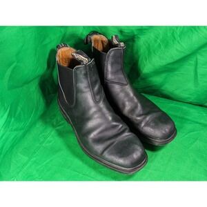 Blundstone Womens Chelsea Boots Black Leather Chisel Toe Size AUS 8 /‎ Mens US 9